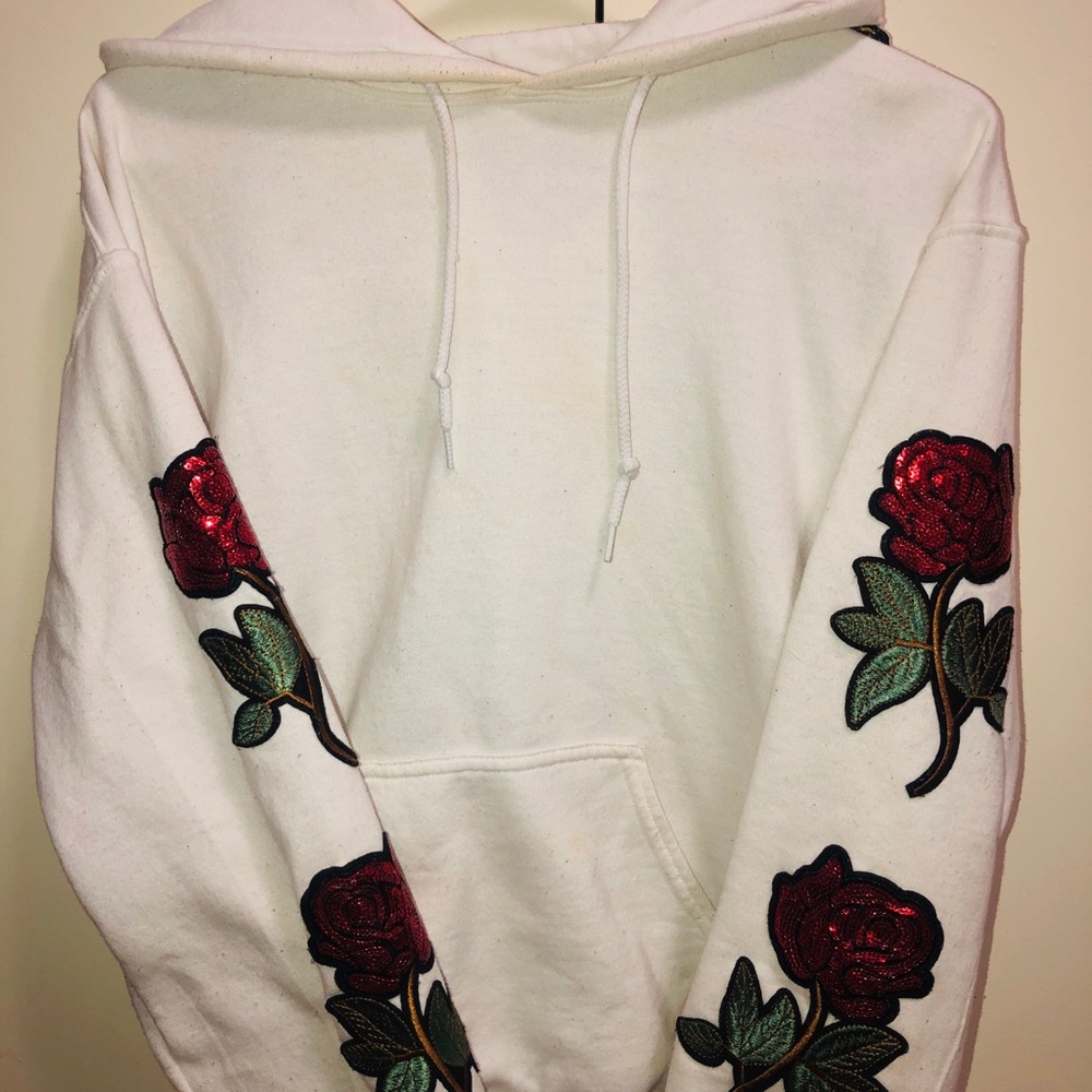 Rose and Tiger Hoodie